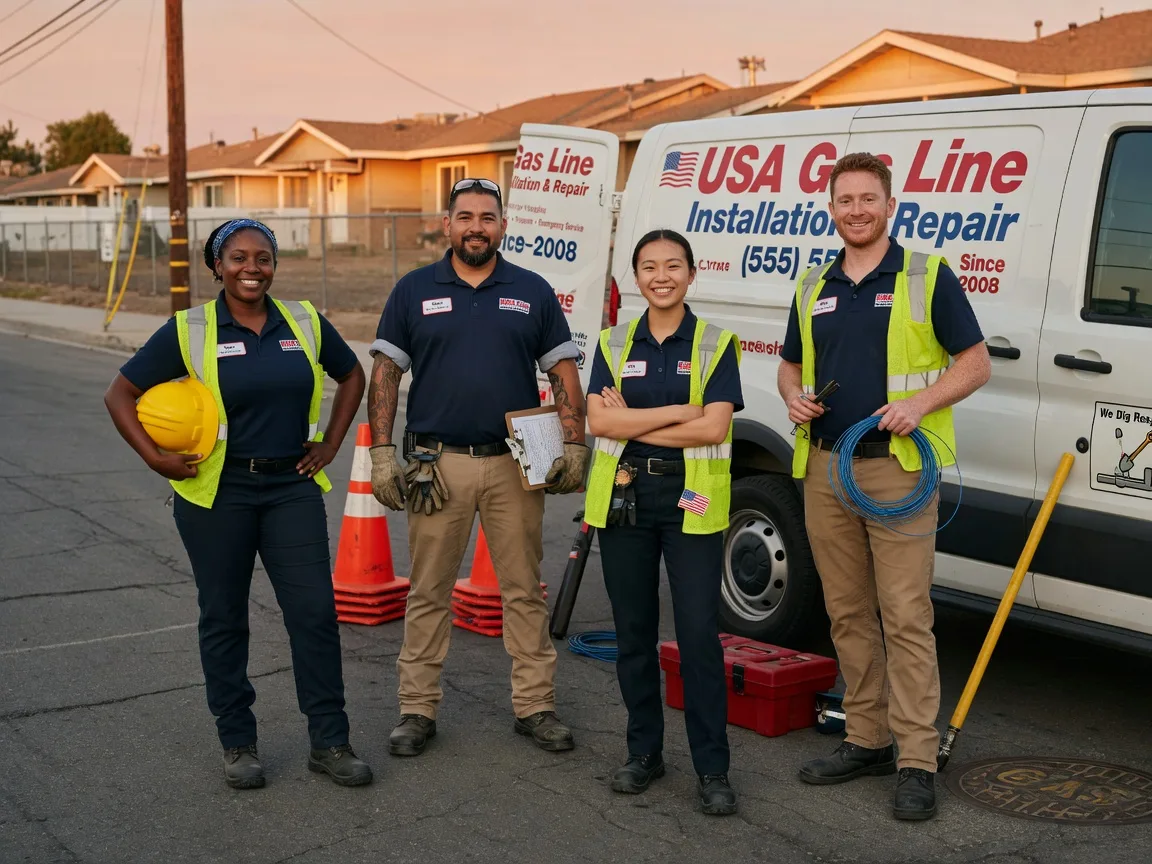 Gas Line Installation company in Huntington, VT